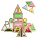 Jeu de construction en bois 24 pièces 1