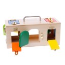 Jeu de motricité boîte avec des serrures 3