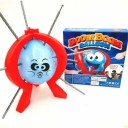 Jeu de société éclatement de ballon Jeu d'enfant palpitant avec des aiguilles Jeu amusant de réflexes et de courage Jeu de fête familiale avec un ballon pour plusieurs joueurs 2