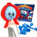 Jeu de société éclatement de ballon Jeu d'enfant palpitant avec des aiguilles Jeu amusant de réflexes et de courage Jeu de fête familiale avec un ballon pour plusieurs joueurs 3