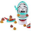 Jeu de toilettes 17,5 x 13,5 x 24 cm Hovins propulsés avec catapulte Jeu de société amusant pour 2+ joueurs Blague familiale 4