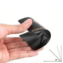 Jeux de cartes en plastique noirs 55 pièces avec finition imperméable et relief luxueux 57 x 87 mm ensemble élégant pour le poker, le rami 7
