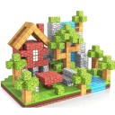 Jeux de construction pour enfants Blocs magnétiques de différentes couleurs 100 pcs Blocs magnétiques créatifs Jeux de construction pour le développement de la motricité et de la créativité Âge 3+ 1