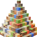 Jeux de construction pour enfants Blocs magnétiques de différentes couleurs 100 pcs Blocs magnétiques créatifs Jeux de construction pour le développement de la motricité et de la créativité Âge 3+ 2