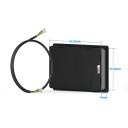JKBMS 3,2 palca LCD displej pre smart BMS monitorovanie SOC napätia i prúdu 100 x 62 x 12 mm kábel 500 mm čierny pre solárne úložiská 3
