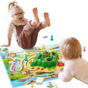 Joc creativ de masă Capcana pentru Iepurași – Joc distractiv cu 4 capcane, dezvoltarea logicii și reflexelor, ideal pentru copii și seri de familie 5