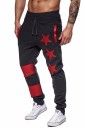 Joggers masculinos com estrelas J2119 2