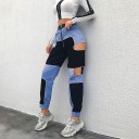 Joggingbyxor för kvinnor med hål 4