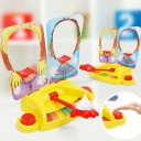 Jogo Chantilly na Cara para Dois Jogadores Competição Familiar Divertida Jogo de Reacção com Catapulta Risadas em Festas para Crianças e Adultos 3