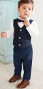 Jongens vest, shirt en broek B1321 2
