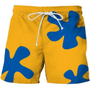 Jongens zwemshorts Polyester Effen Bloemenprint Met touwtje Zomerse zwemkleding voor het zwembad Zee Vakantie 8