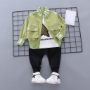 Jongensjas, t-shirt en broek L1151 3