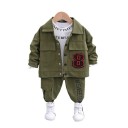 Jongensjas, t-shirt en broek 5