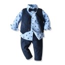 Jongensoverhemd, vest en broek L1585 8