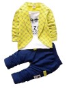 Jongensset - T-shirt met jas en broek J2539 8