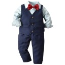 Jongensvest, shirt en broek B1359 2