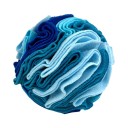 Jouet à flair pour chiens Taille S Boule avec plis pour friandises Jouet interactif pour travail olfactif et entraînement 4