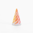 Jouet antistress en spirale imprimé en 3D 3,8 x 6,4 cm cône design Décoration faite à la main Jouet interactif Cadeau original 6