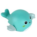 Jouet aquatique à remonter baleine colorée Jouet flottant sans piles pour la baignoire ou la piscine pour enfants 4