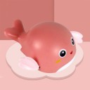 Jouet aquatique à remonter baleine colorée Jouet flottant sans piles pour la baignoire ou la piscine pour enfants 2