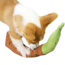 Jouet d'olfaction pour chiens et chats Escargot Jouet interactif dépliable pour friandises Escargot d'entraînement en polaire 4