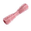 Jouet en caoutchouc résistant pour chiens et chats en forme de brosse à dents 14,2 x 3,6 cm coloré 5