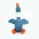 Jouet en peluche à sifflet pour chien canard 33 cm jouet à mâcher résistant pour le nettoyage des dents en deux coloris 4