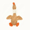Jouet en peluche à sifflet pour chien canard 33 cm jouet à mâcher résistant pour le nettoyage des dents en deux coloris 5