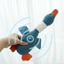 Jouet en peluche à sifflet pour chien canard 33 cm jouet à mâcher résistant pour le nettoyage des dents en deux coloris 1