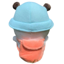 Jouet en peluche panda mignon 20 cm Jouet en peluche ours avec un sac à dos et un chapeau Panda explorateur en peluche doux 3