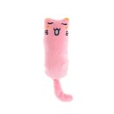 Jouet en peluche pour chats pour le meulage des dents et des griffes Jouet à mâcher Jouet en peluche interactif pour chats 4