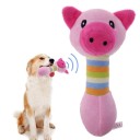 Jouet en peluche qui couine pour chiens en forme d'animaux 11
