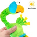 Jouet en peluche siffleur pour chiens résistant aux morsures jeu interactif avec un son joyeux pour petits et grands chiens 3