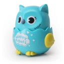 Jouet mécanique interactif coloré à remonter pour enfants, hibou joyeux, sans pile, avec mouvement d'inertie 4