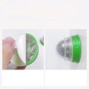 Jouet pour chat auto-adhésif en herbe à chat avec boule rotative Jouet à gratter pour chats à fixer au mur ou au sol Divertissement interactif 2