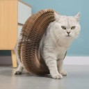 Jouet pour chat en carton ondulé 24x24x10 cm Griffoir, tunnel, balle avec clochette Griffoir résistant pour chats de toutes tailles 7