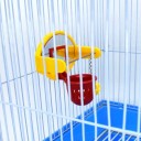 Jouet pour oiseaux panier de basketball C857 5