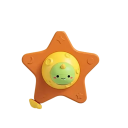 Jouet sensoriel pour enfants 10,5 cm Dinosaure sur la planète Ventouse pour fixation Éducation précoce Développement moteur Apaisement interactif 2