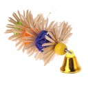 Jouet suspendu en rotin pour oiseaux C869 4