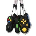 Jucărie antistres în formă de controler de joc pentru relaxarea tensiunii Cu butoane și element de control rotund Plastic ABS Dimensiuni 7,3 6