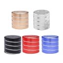 Jucărie antistres rotativă pentru relaxarea tensiunii Cilindru metalic cu model spiralat Se rotește cu degetele pe masă Dimensiune 2,6 x 3 cm 6