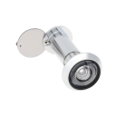 Judas de porte 200° avec champ de vision large 16 mm lentille optique alliage de zinc judas de sécurité pour portes d'entrée contrôle 2