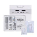 Juego completo de laminado de pestañas 10–18 min Lash Lift set cremas pegamento 5 pares de almohadillas de silicona S–L, cepillos Y cuidado 3
