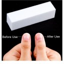Juego de 10 bloques de colores para pulir manicura y pedicura. 2
