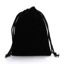 Juego de 10 bolsas de terciopelo de colores con cordón retráctil 5×7 cm, bolsas de tela para regalos, para joyas y pequeños objetos 3