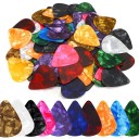 Juego de 10 púas de guitarra de 1,20 mm y portapúas Varios colores Accesorios para guitarristas Toque cómodo Almacenamiento seguro 2