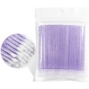 Juego de 100 pinceles desechables para micropestañas, aplicador de extensiones de pestañas 5