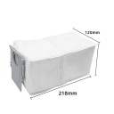 Juego de 17 piezas de accesorios para aspiradora robot HEPA filtros paños de mopa cepillos laterales bolsas de polvo piezas de repuesto de silicona y goma 5