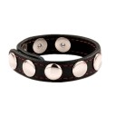 Juego de 2 collares a presión ajustables para erección, fácilmente ajustables, ayudan a prolongar la resistencia e intensificar las experiencias íntimas. Embalaje discreto. 2