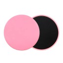 Juego de 2 discos de ejercicio deslizantes, almohadillas de entrenamiento de fuerza para abdominales y cuerpo completo, deslizadores coloridos para fitness y yoga. 8